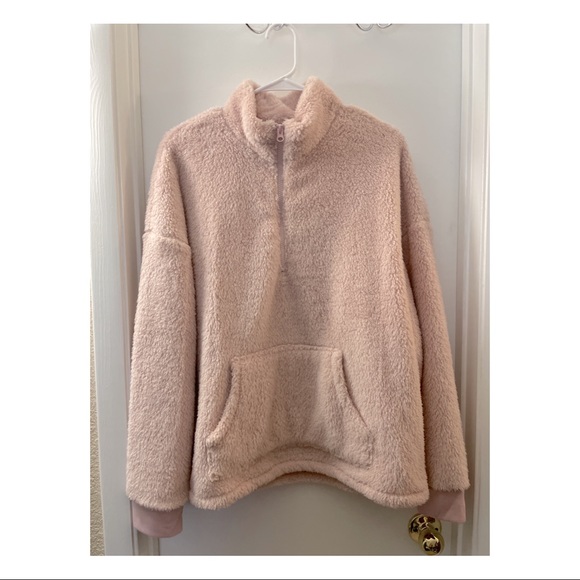 Sweater Fuzzy Half Zip XXL - Picture 3 of 3